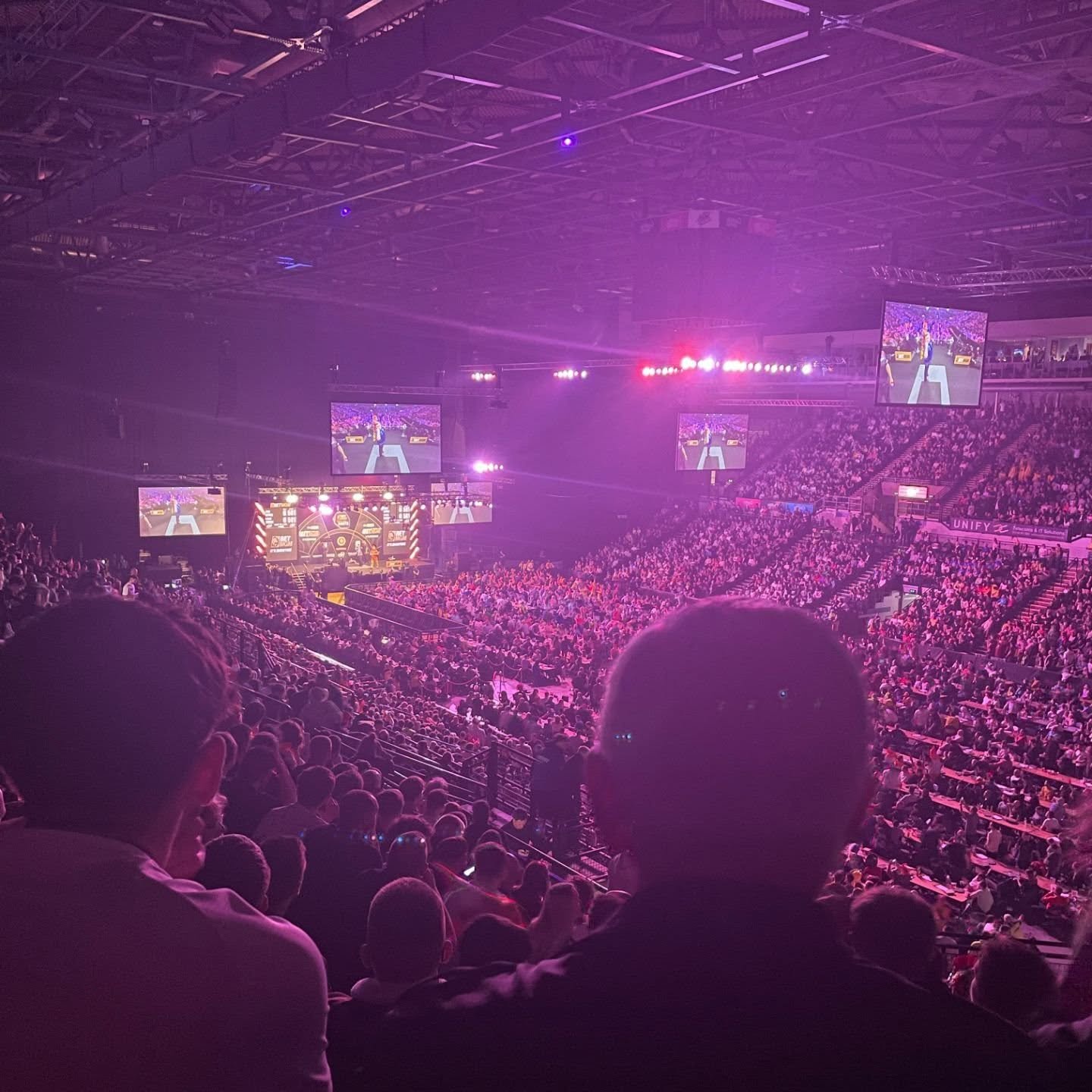 Darts stadium