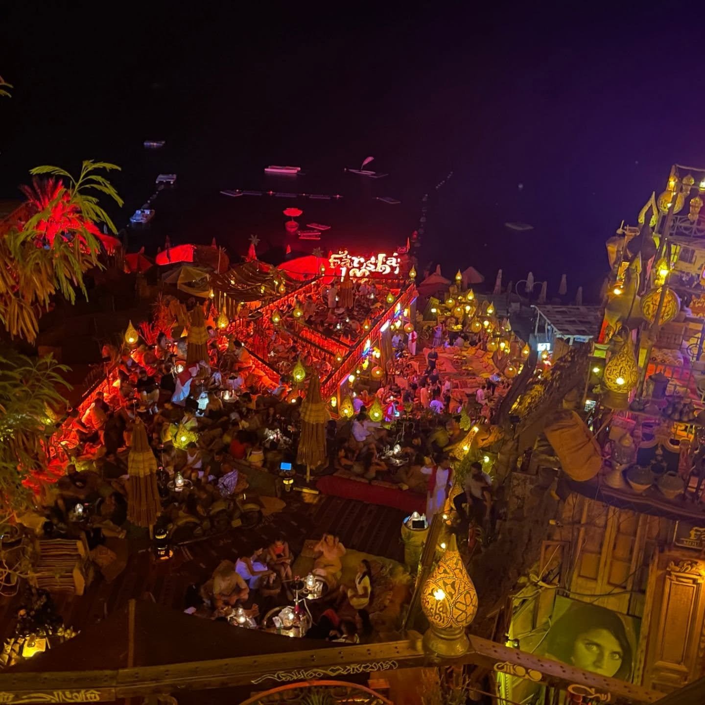 An open top restaurant