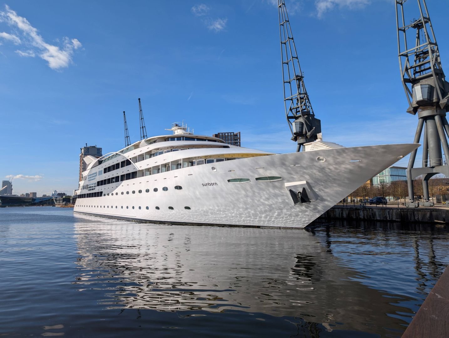 A yacht